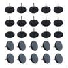 Floor Protectors W/ Screw / Nail Glides,20x 25mm Furniture Glides Slides Pads, Non-Slip Sliders