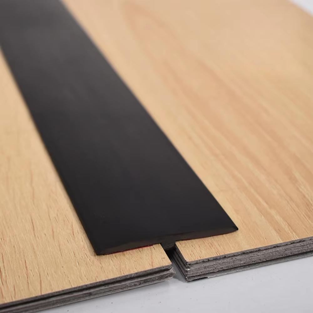 1PC 1m/39.37inch T-Shaped PVC Flooring Transition Strip - Easy Installation,Durable Threshold Seal for Hardwood & Laminate Floo