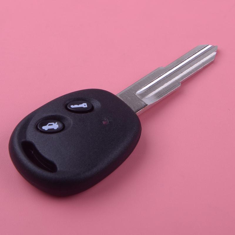 

2 Buttons Uncut Blank Keyless Smart Remote Key Fob Case Shell Replacement Fit for Chevrolet Chevy Aveo 2004 2005 2006-2010