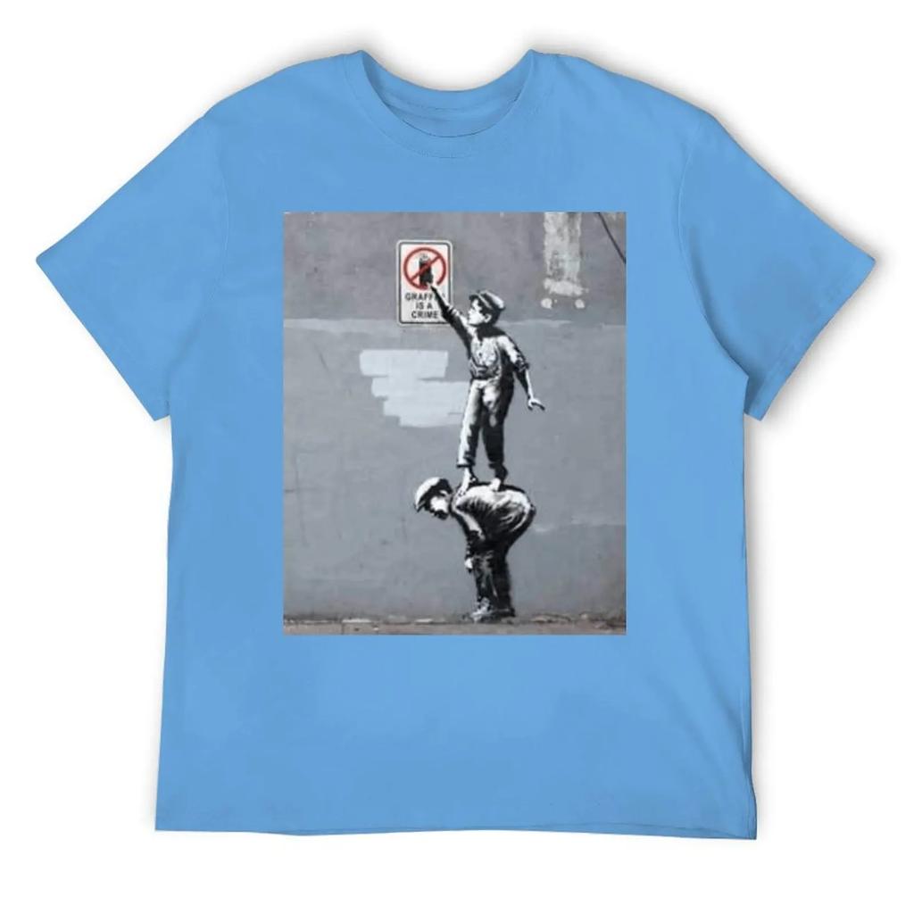 Graffiti Is A Crime Classic For Sale T-shirt Fresh Campaign  Cool Top Tee Unique Travel Eur Size