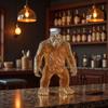 Whiskey Decanter Bigfoot-shaped Wine Bottle Funny Collectible Wine Container Bar