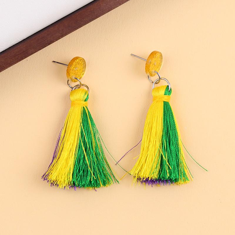 Boucles d'oreilles Masque Boucles d'oreilles Confortables en Acrylique Boucles d'oreilles Couronne Intriquées Pour Fête de Carnaval Célébration de Festival Femme