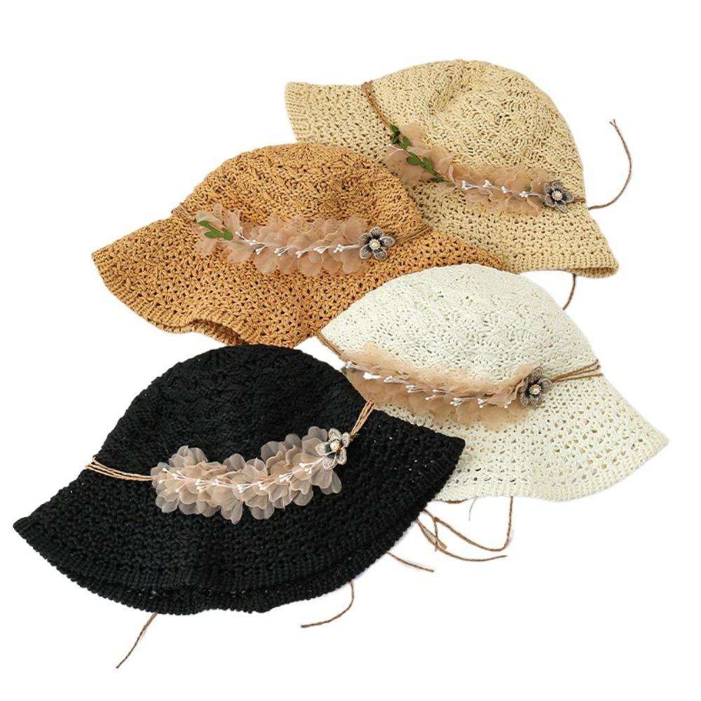 

Рыбацкая шляпа с открытым лицом. Шляпа для бассейна ручной работы. Симпатичная пляжная шляпа для путешествий.