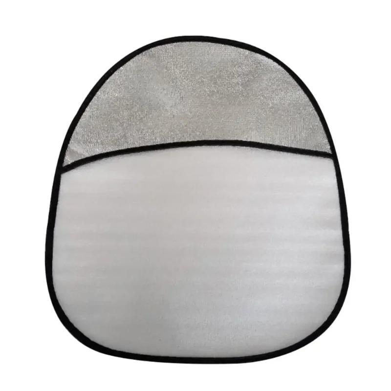Car Steering Wheel Anti-Heat Sun Shade Cover Sunscreen Insulation Cover Foldable Sun-proof Anti-UV Protect Parasol Shield