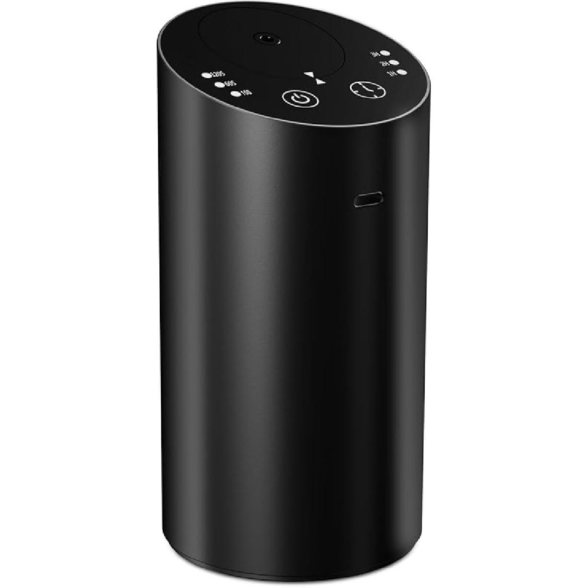 Waterless Car Diffuser, Waterless Diffusers for Essential Oils with Timer & No Leakage Tech, Super Quiet Cordless Aromatherapy Essential Oil Diffuser