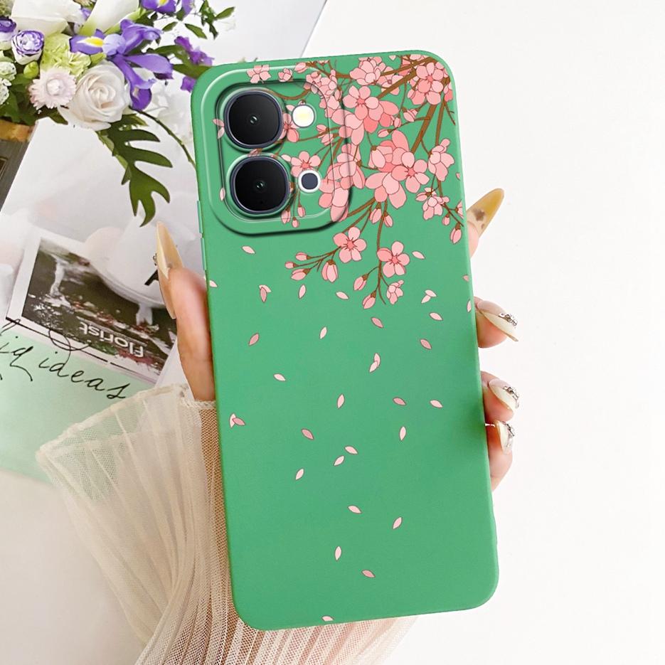 For Vivo Y31d 4G Case V2543 Stylish Girls Butterfly Painted Cover Soft TPU Phone Case For Vivo Y51 Pro 5G V2544 Vivo Y500i Shell
