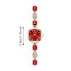 with Adjustable Bracelet Quartz Watches Rhinestone Wrist Decoration Rotundity Shaped Watch  Gift