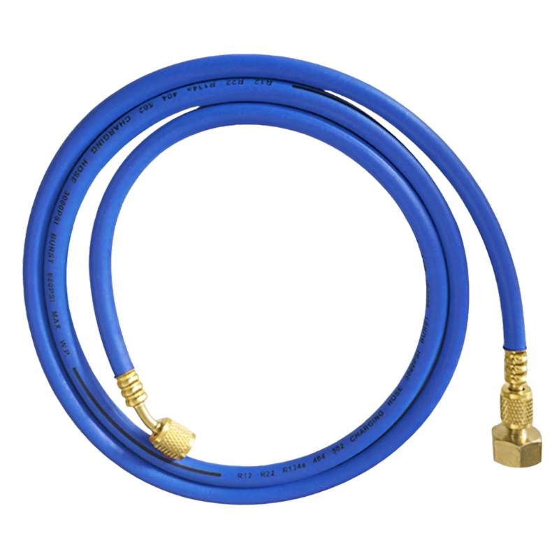 Universal HVAC Service Hose With 3 Color Option HVAC Charging Hose Tube Kit Hose Low Loss Fittings 1M Long