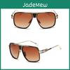 Top Square Flat Retro Vintage Big Oversized Aviator Sunglasses Mens Usa Womens