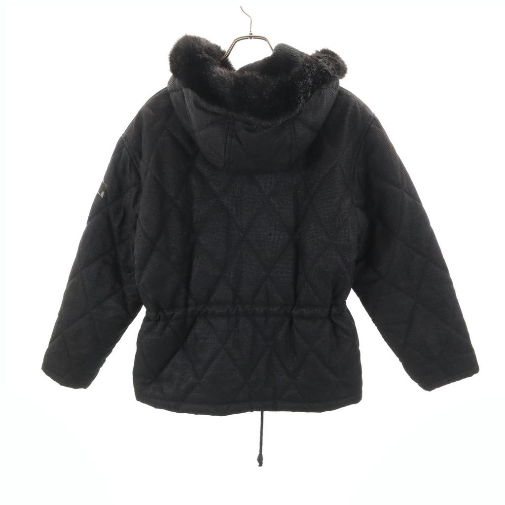 KENZO GOLF 90s Made In Japan Old Quilted Jacket 2 Black Back Bore Women Used
