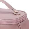 Tragbare Make-up-Tasche Damen Niedliche PU-Leder Kosmetiktaschen Große Kulturtasche für Teenager-Mädchen Geschenke Reise Rosa