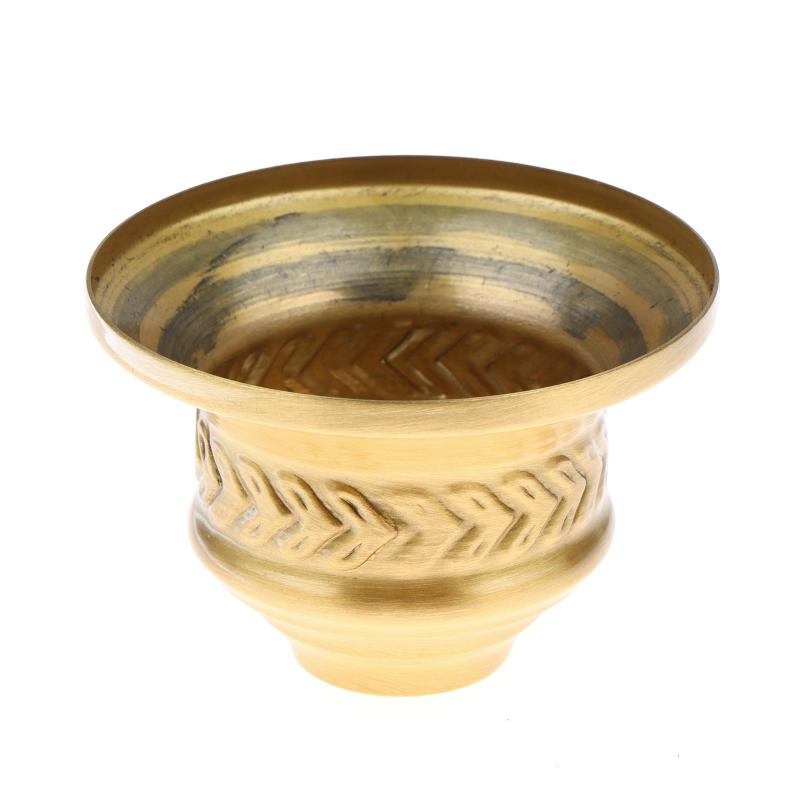 1/3/5Pcsbrass Lamp Cup Durable Sturdy Semi-Enclosed Design Lamp Holder Repair Light Base Fitting Finial Copper Fixture