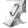 French Fries Shovel Tool Chip Scoop Food Stainless Steel Kitchen Tools Fries Burger Packaging Tool Single Double Handles Grip