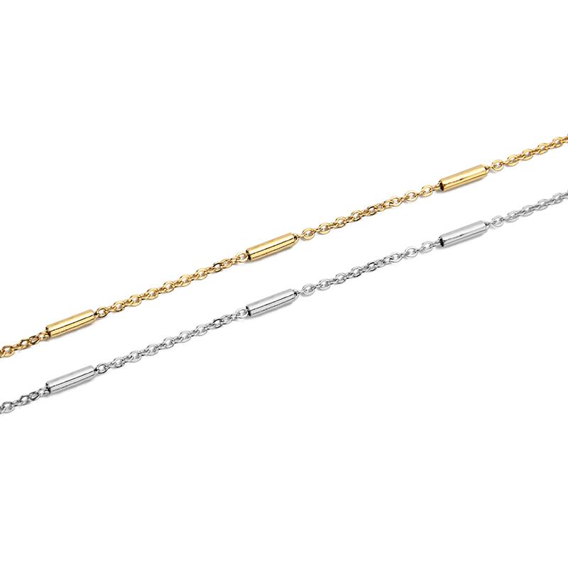 2meters Stainless Steel Link Box Ball Bead Chains Bulk Metal Necklace Bracelet Chains Lot Jewelry Making Supplies Accessories