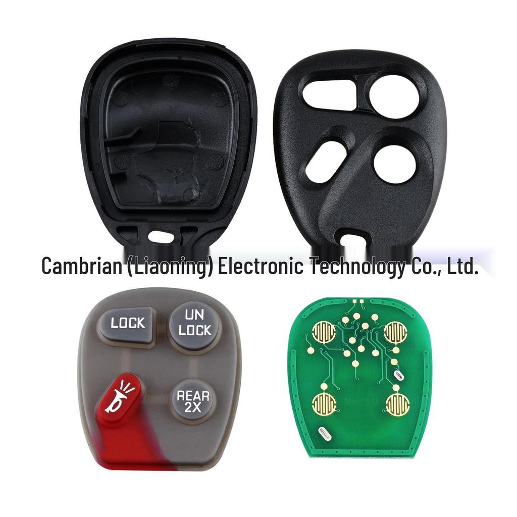 Compatible 4-Button Key Remote Control for Chevrolet Astra & Buick Regal KOBUT1BT