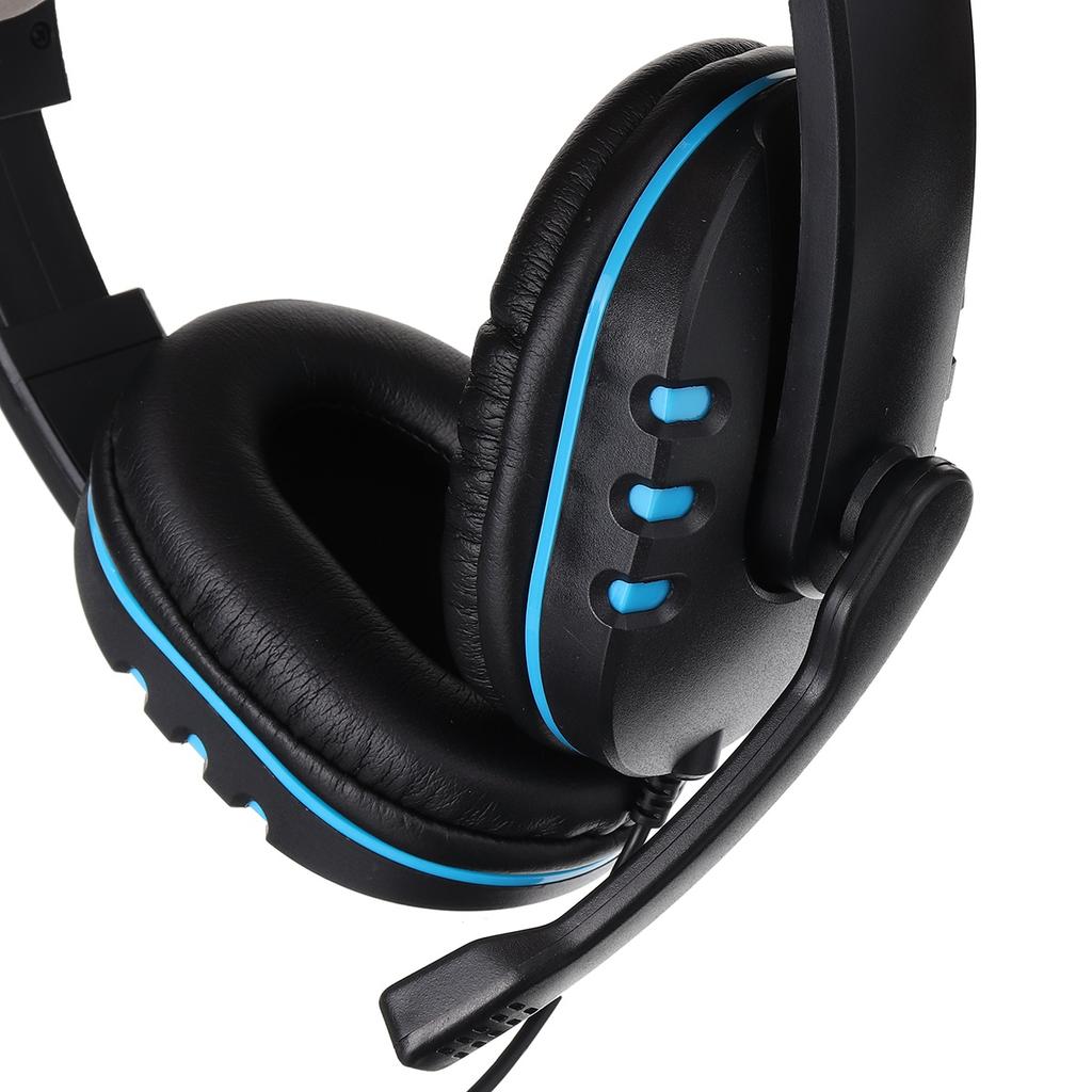 Cuffie da gioco con cancellazione del rumore da 3,5 mm Cuffie cablate  surround stereo con microfono per PC Computer portatile Business Office  acquista in modo economico — spedizione gratuita, recensioni reali con