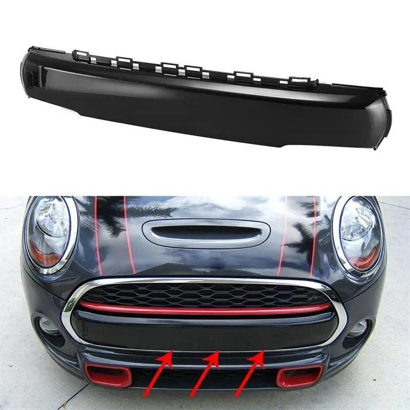 ABS Plastic Car Front Bumper Number Plate Cover 51117337791 for Mini Cooper F56 F55 2013-2019 Cabrio F57 2014 2015 2016-2019