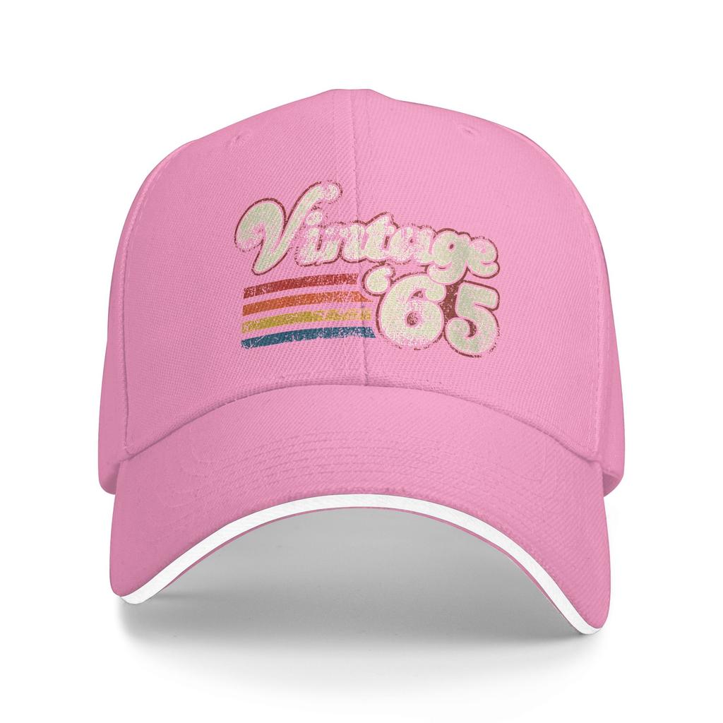 Vintage 1965 Limited Edition (4) Baseball Cap  Fashion Trucker Hat Summer Women Men Kpop Rock Baseball Caps