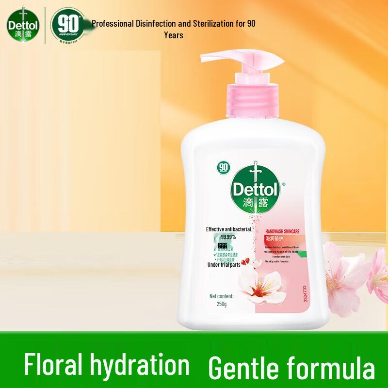 

Dettol Antibacterial Hand Wash, Moisturizing Care, 2 x 250g