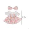 38 Cm Plush Doll Clothes Dress Soft,Plush Accessories,Stylish Pretend Play Role Playing
