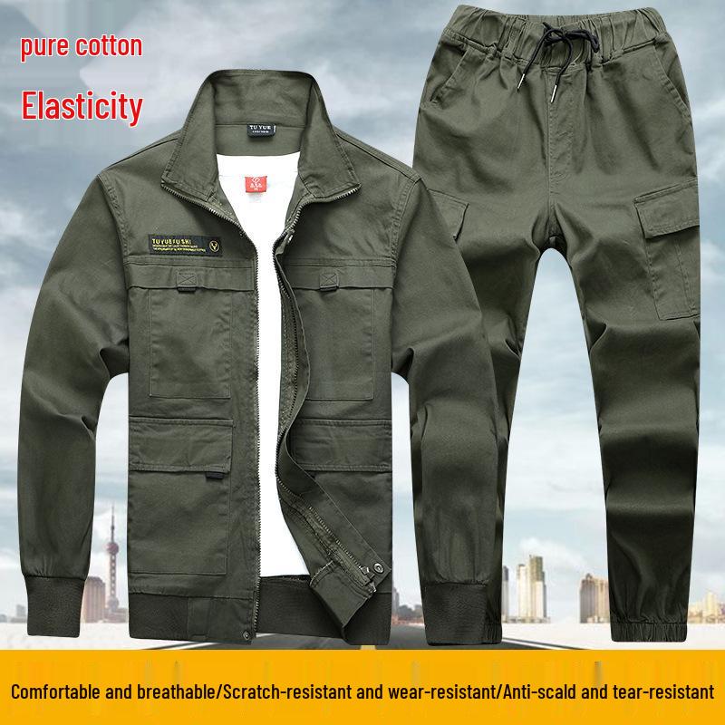 Camouflage Long Sleeve Workwear Suit for Welding & Auto Repair