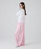 DANGLEDROP Dgdp Balloon Fit Curved Line Track Pants_Light Pink