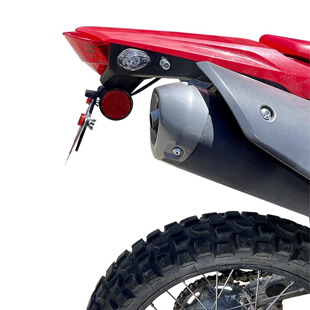 Motorcycle License Plate Holder Rear Tail Tidy Fender Eliminator Registration For Honda CRF300L CRF300Rally CRF300RX CRF300RL