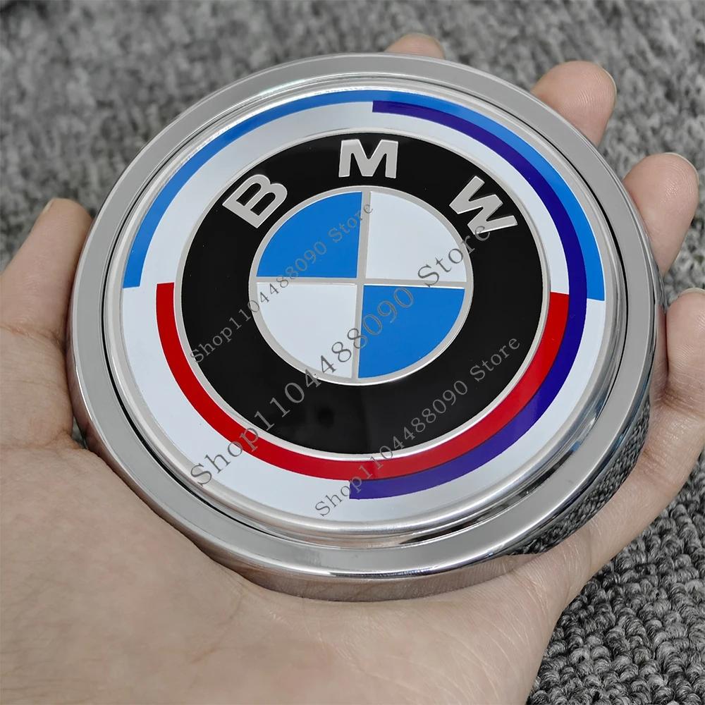 Pentru BMW Pentru BMW Logo Albastru și Alb X6 E71 F16 X3 F25 X5 E70 F15 X4 F26 Emblema Față 3D ABS Crom Cromată Emblema Portbagaj Spate Cu B