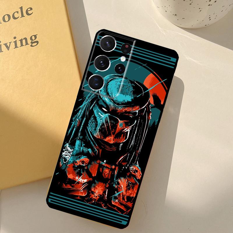 Alien Predator Phone Case For Samsung Galaxy S24 Ultra S20 S21 S22 S23 S25 S9 S10 Plus S23 FE Cover Shell