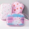 Bright Cartoon Pattern EVA Organizers Bag With Grid Compartments Smooth Zippers Portable For Office Travel