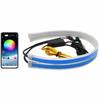 Daytime Running Lights Car LED DRL Lamp Strip DRL Decorative Light Auto Headlight Turn Signal Light RGB With Remote App Control Dome Lights 6