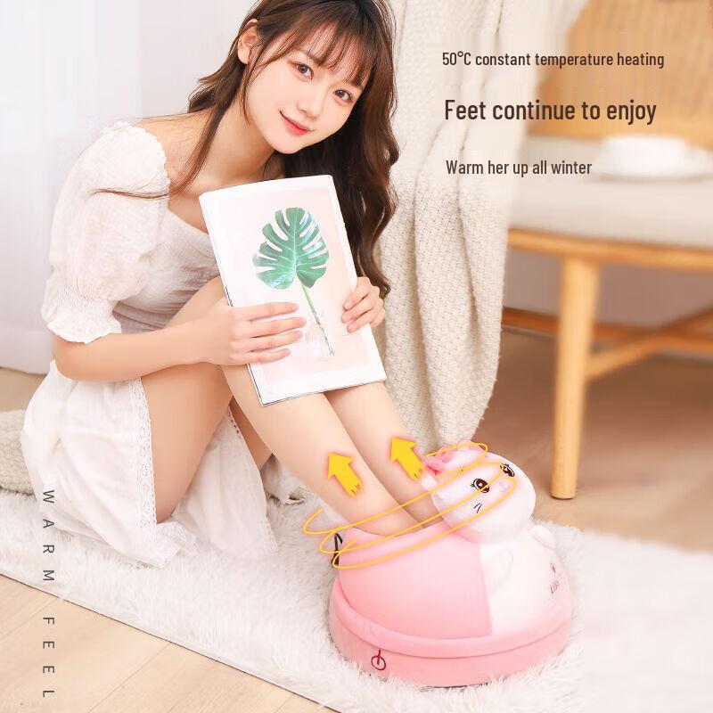 Xiaomoshi Cartoon Plush Foot Massager & Warmer