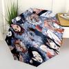 1pc Anime Characters Automatic Opening Folding Umbrella, Portable 3-Fold Design with Iron Frame, Outdoor, Perfect Gift for Fans, Travelers, Daily Use,