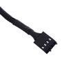 Copper 4Pin/3Pin Pwm Connector Computer Case Fan Extension Power Cable