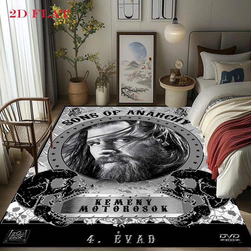 Fx Horror Season Cast Print Carpet Floor Mats Suitable For All Seasons Dormitory Decoration Art Room