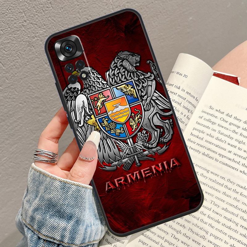 Armenia Armenian Flag Phone Case For Xiaomi Redmi Note 14 13 12 9 10 11 15 Pro Plus 13C 10C 12C 14C 15C Cover