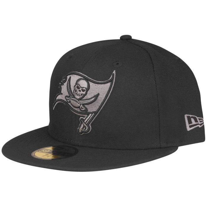 Casquette - new era - 59fifty - nfl tampa bay buccaneers - noir/gris/blanc - homme