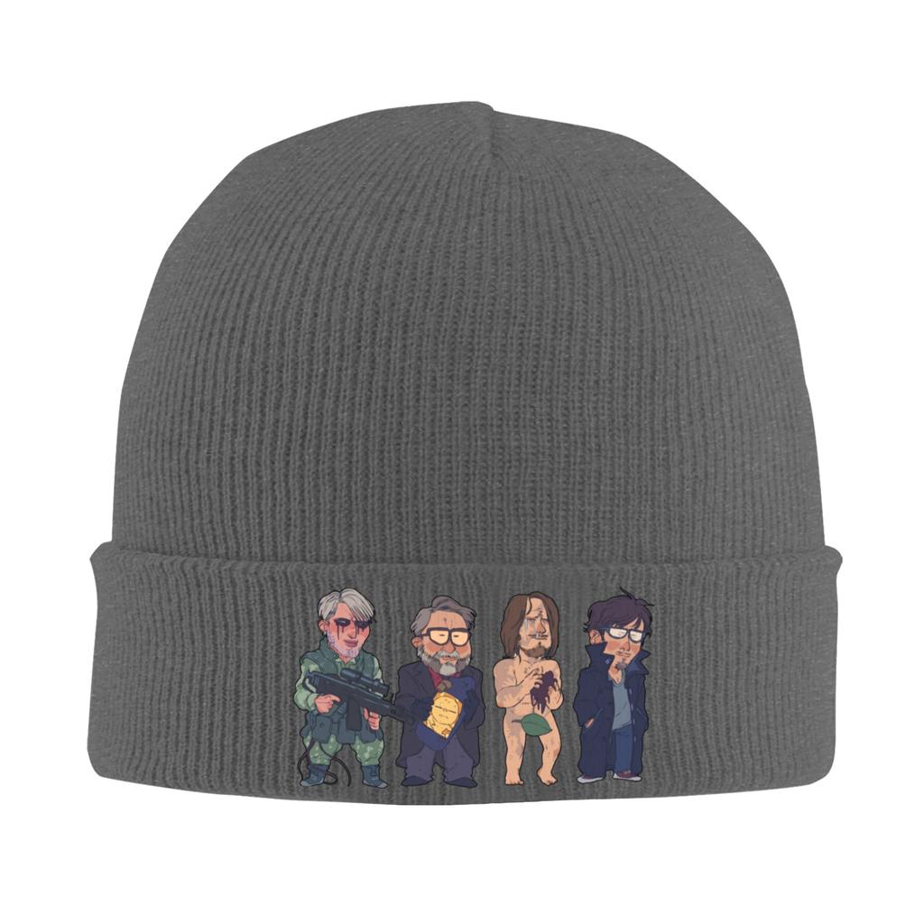 Chonk Death Stranding Game Hat Autumn Winter Skullies Beanies Street Caps Unisex Acrylic Knitted Hat