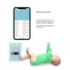Home blood oxygen monitor for infants and young children