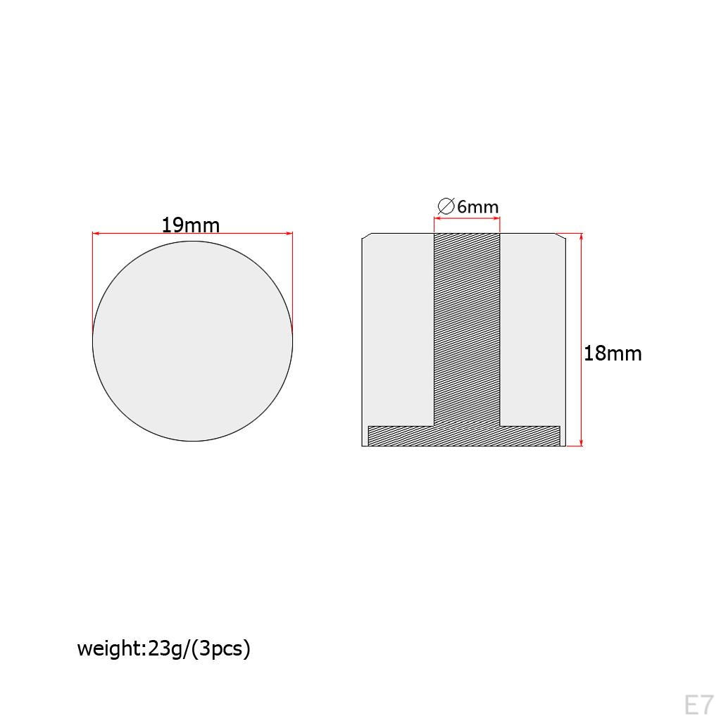Bass Control Knob, or Volume Pot Musical Instrument Accessories