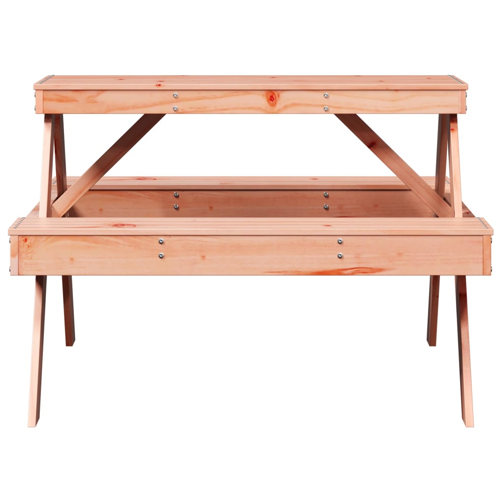 Picnic Table 105 X 134 X 75 Cm Solid Douglas Fir Wood