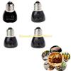 F26C Black Ceramic Heat Emitter Reptiles Heat Lamp Bulb No Light 25W/50W/75W/100W