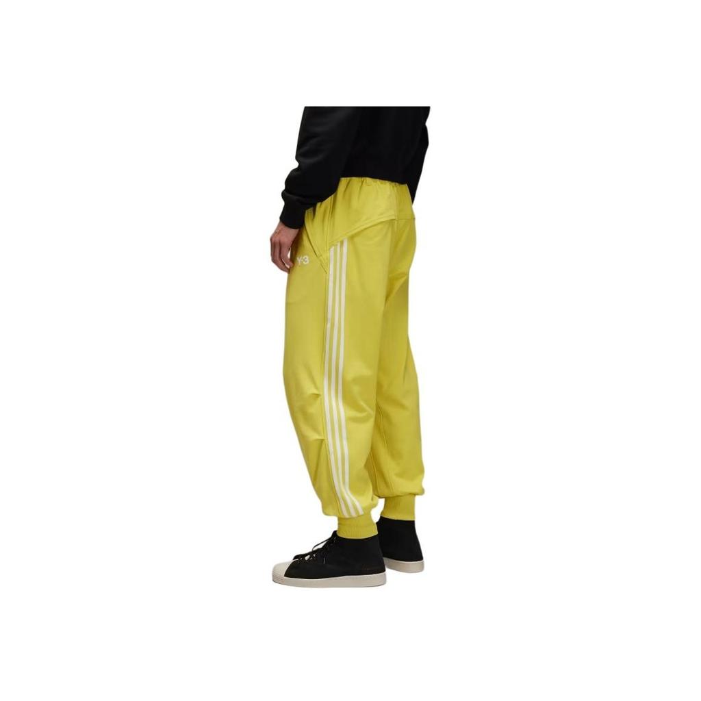 Y-3 Comfortable Durable Stylish Knitted Sports Pants Men bottoms Pure-Sulfur JL6675