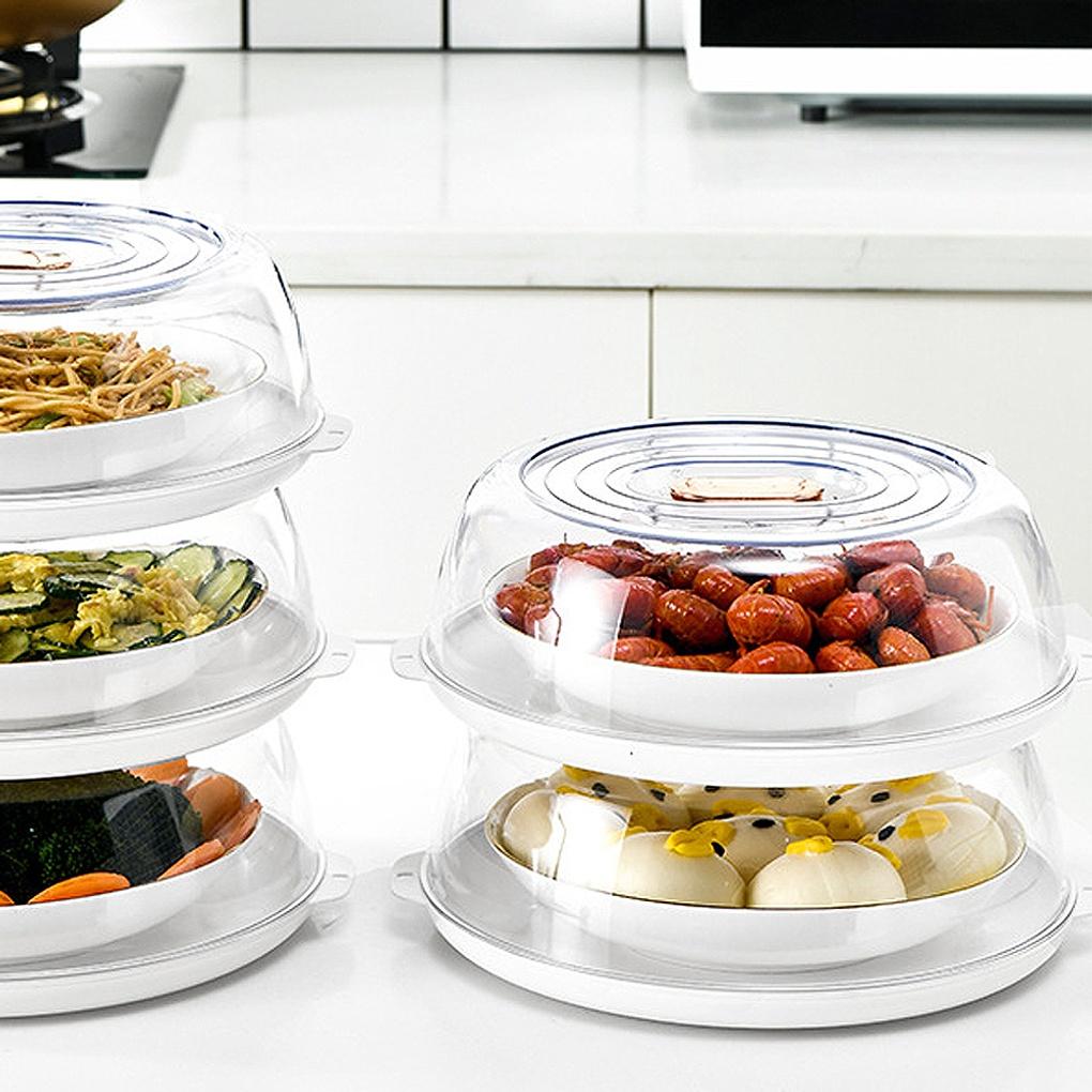 Pojemnik do przechowywania żywności Sensecook 3-poziomowy pokrywka na żywność