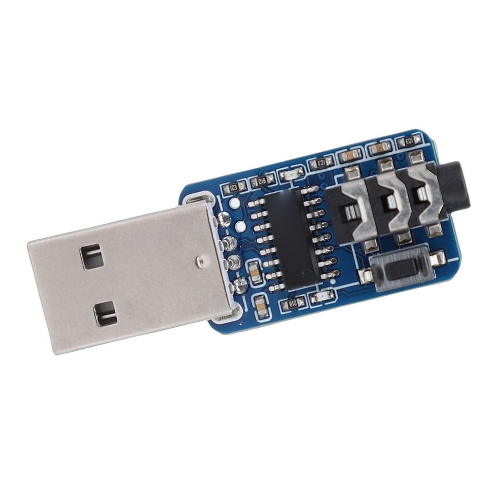USB CW Taste Übungsgerät Morsecode Trainingsadapter für Amateur-Enthusiasten Unterstützt 3,5-mm-Stecker
