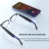 AI Translation GS16 Smart Bluetooth Sunglasses – Metal Frame, Lightweight, Light-Blocking, Cross-Border Style
