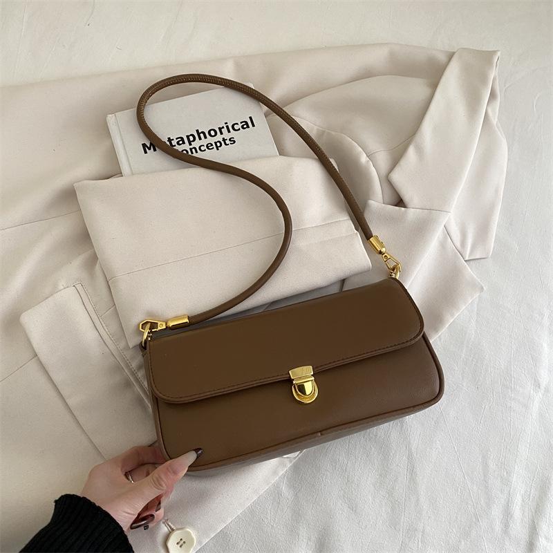 Small-scale High-end Baguettes, Stylish Cross-body Bag, Simple Shoulder Bag for Women