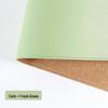 Non-Slip PU Leather Table and Bar Mats with Cork Coasters