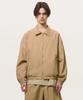 Black Moment Signature Nylon Oversized Blouson 2Way[[Beige]