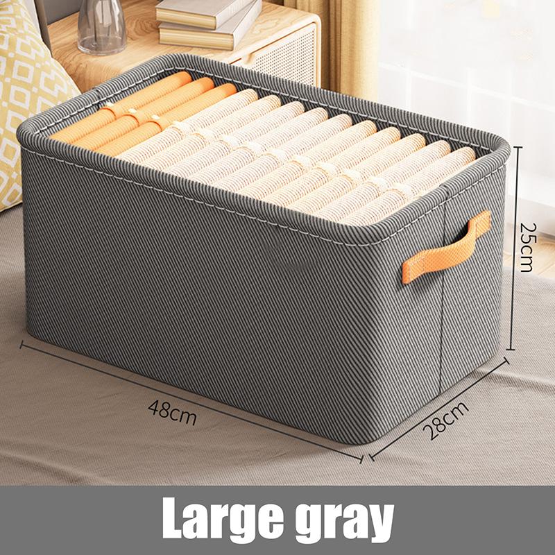 Clothes Organizer Non-Woven Wardrobe Clothes Storage Box For Underwear T-Shirt Jeans Storage Basket Cabinet Sundries Organizer